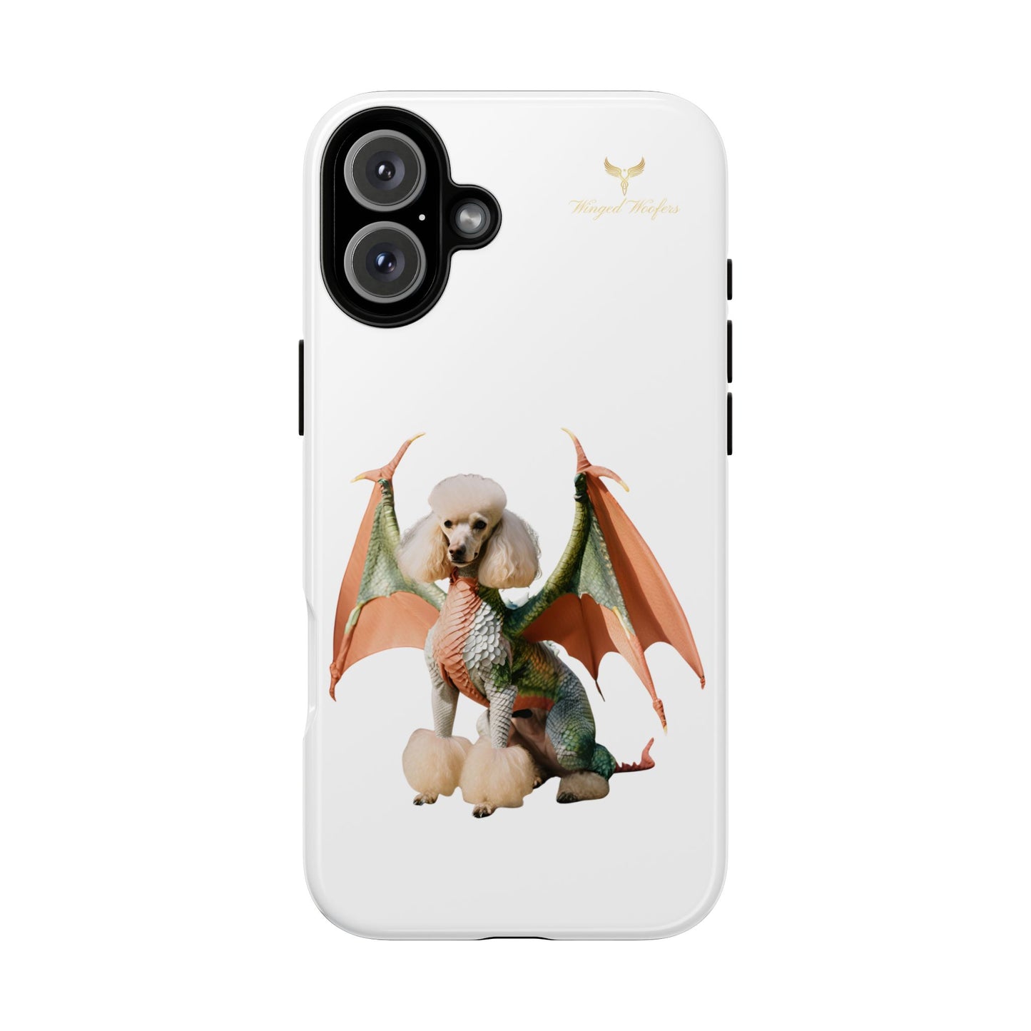 Unique Dragon Poodle Phone Case - Tough Cases for Pet Lovers