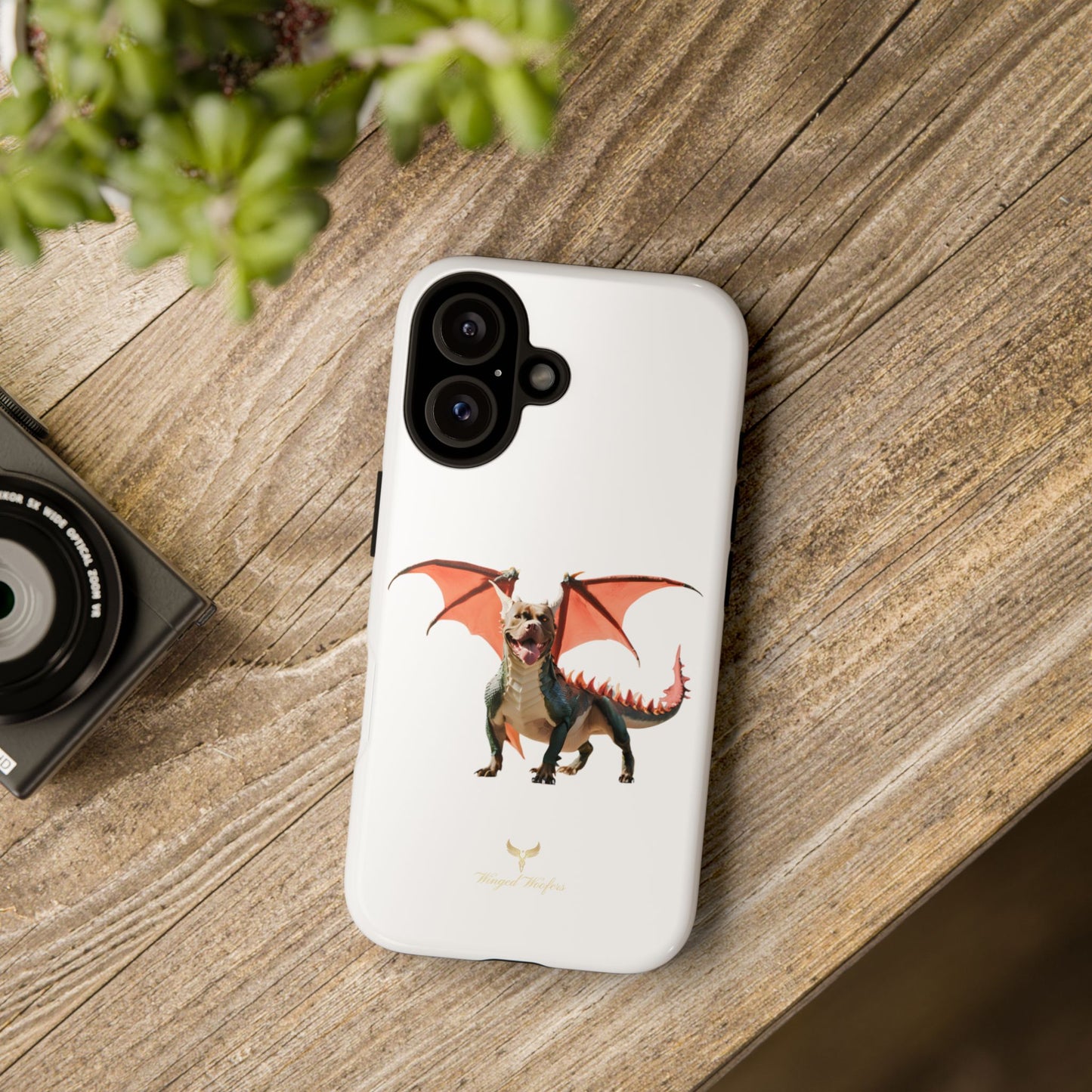 Tough Cases - Fierce Dragon Pitbull Phone Case | Unique Animal Design | Perfect Gift for Animal Lovers