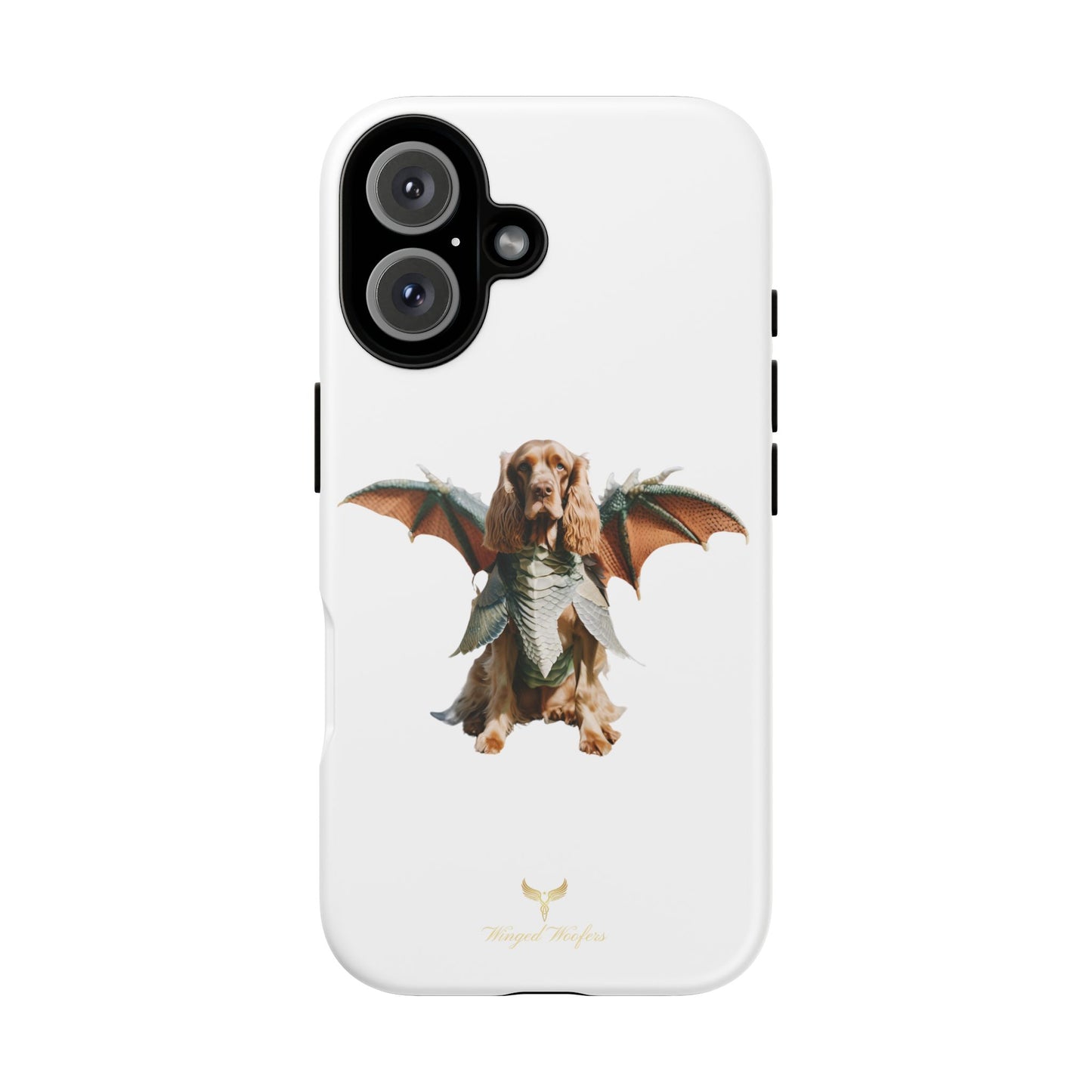 Dragon Wing Cocker Spaniel Dog Phone Case - Tough Cases for Pet Lovers