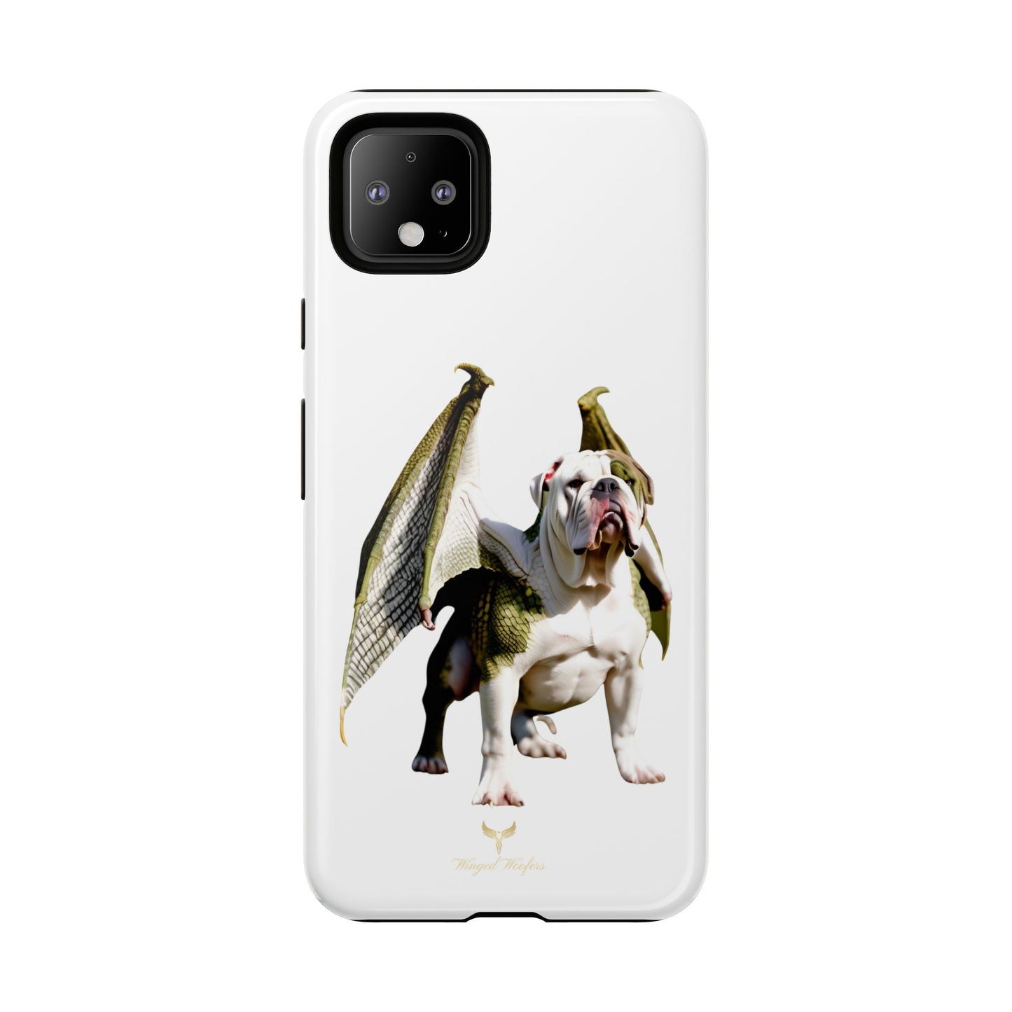 English Bulldog Dragon Phone Case - Tough & Unique Design