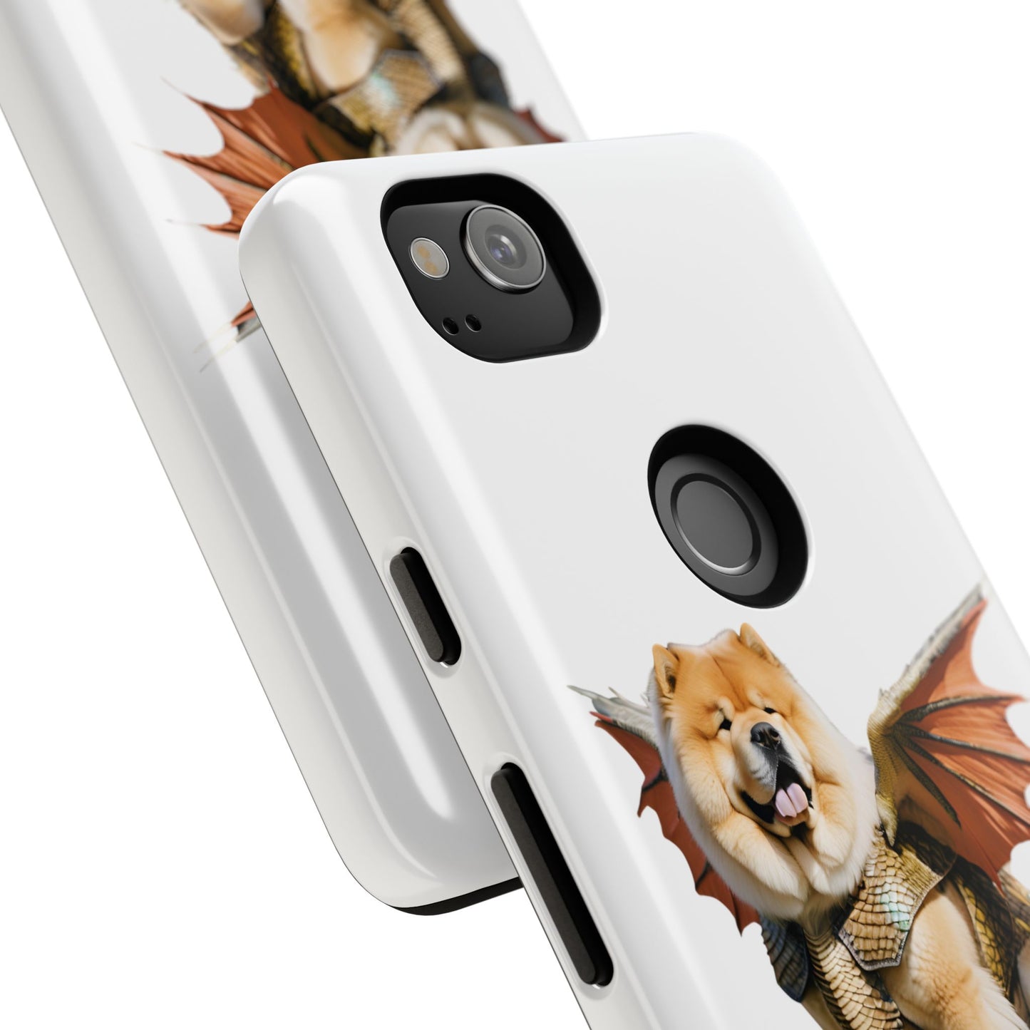 Funny Dragon Chow Chow Dog Phone Case - Tough Cases for Pet Lovers