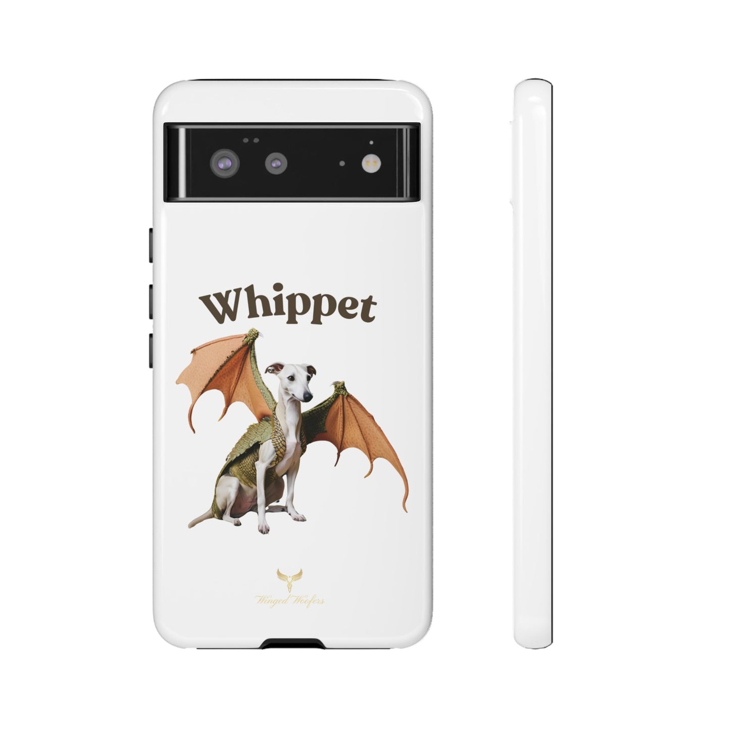 Whippet Dragon Phone Case - Tough & Stylish Pet Accessory