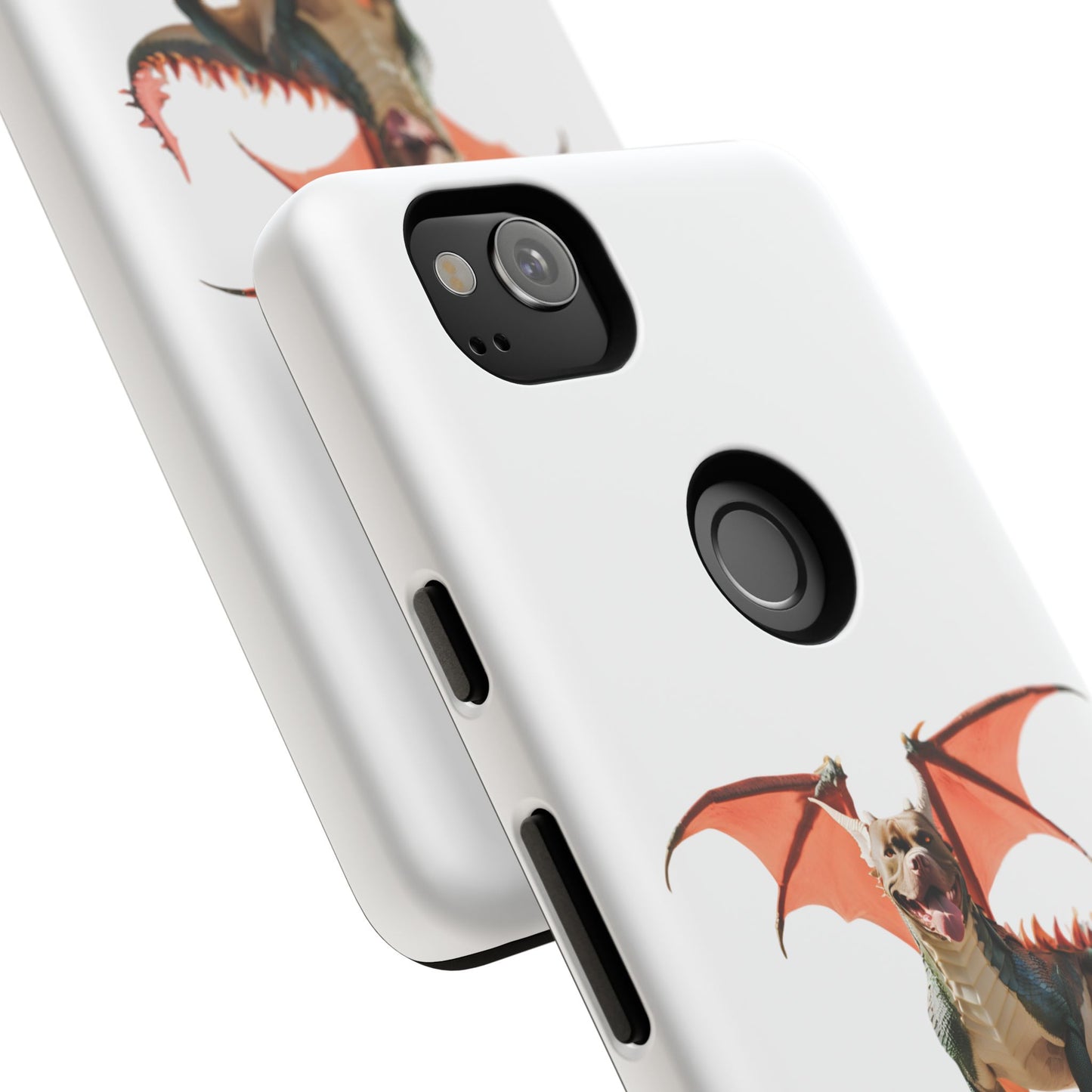 Tough Cases - Fierce Dragon Pitbull Phone Case | Unique Animal Design | Perfect Gift for Animal Lovers