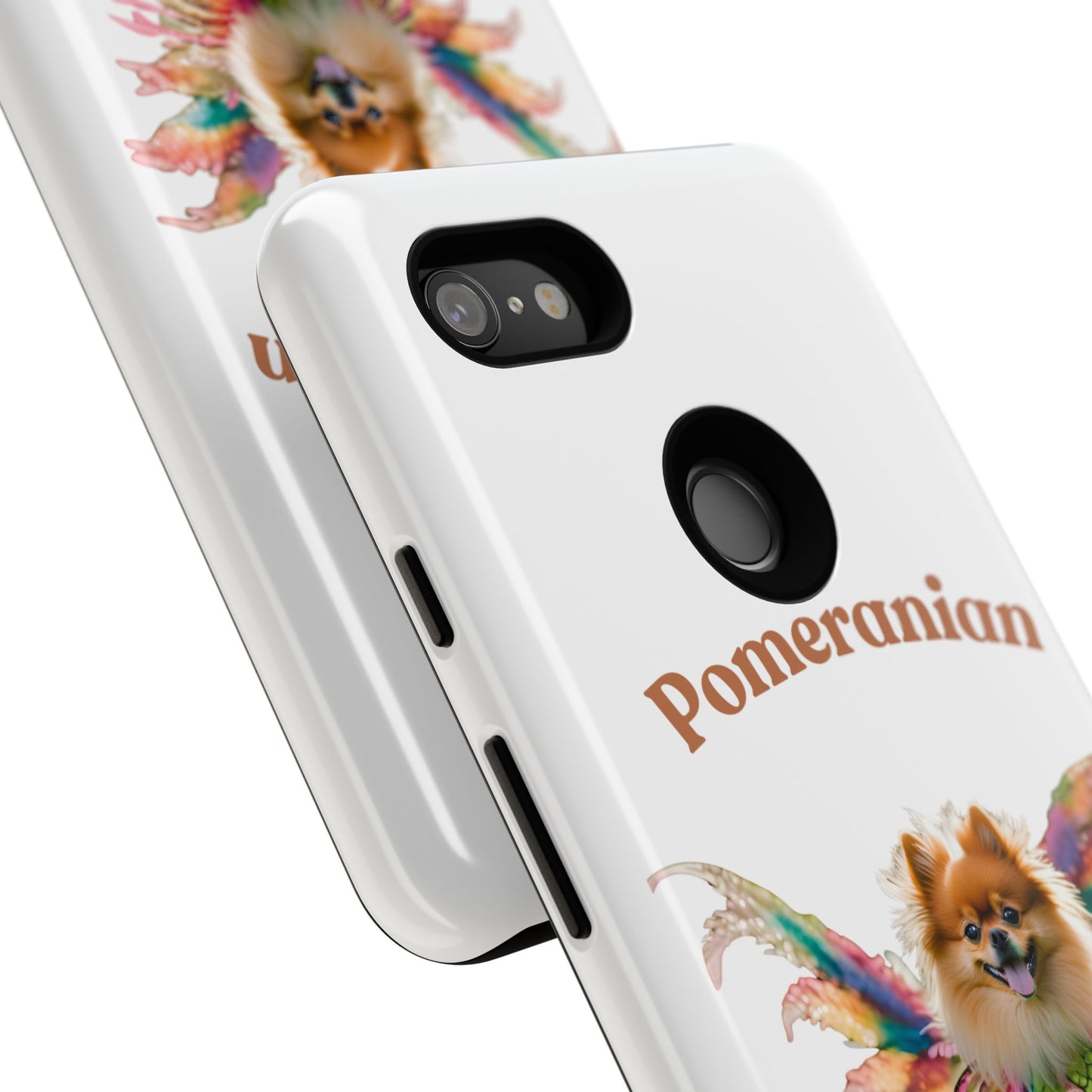 Pomeranian Winged Dog Phone Case – Cute Dog Lover Accessory