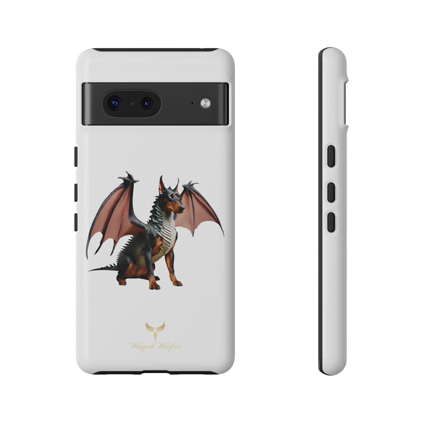 Mythical Doberman Pinscher Dragon Phone Case - Tough & Stylish Protection