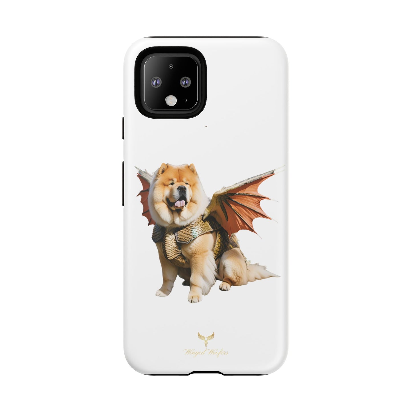 Funny Dragon Chow Chow Dog Phone Case - Tough Cases for Pet Lovers