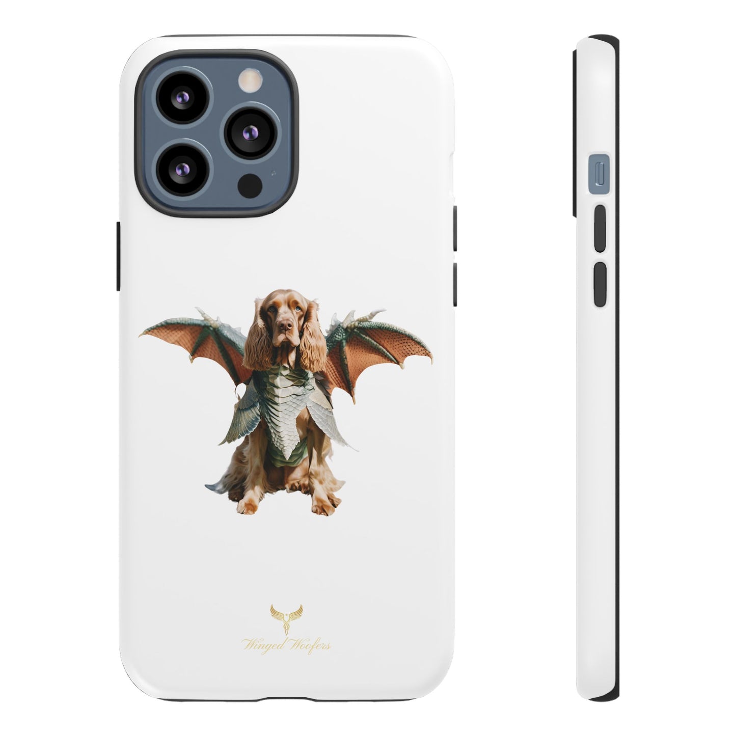 Dragon Wing Cocker Spaniel Dog Phone Case - Tough Cases for Pet Lovers