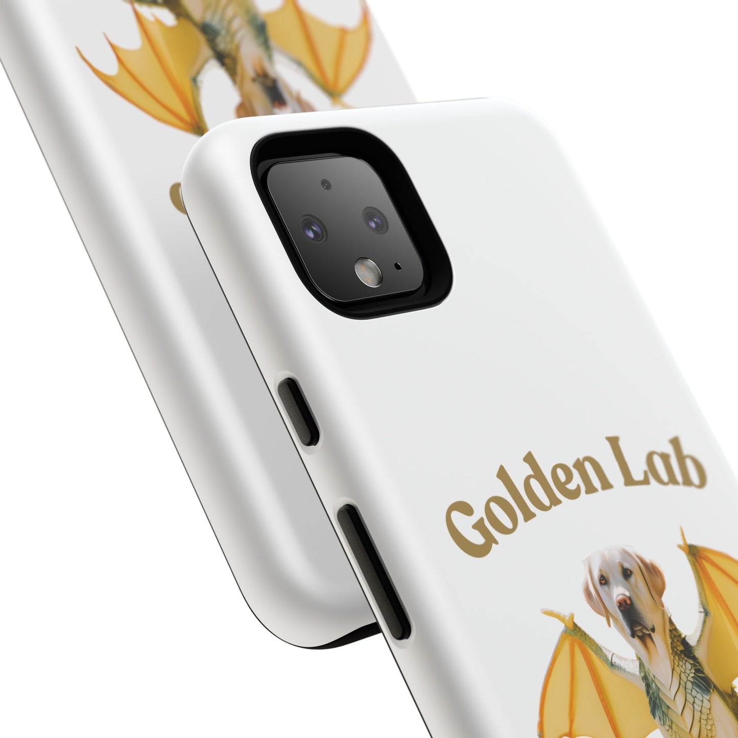 Golden Lab Dragon Phone Case - Tough Protection with a Fun Twist