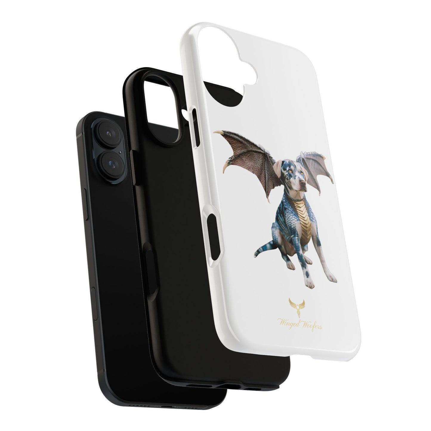 Dragon Dog Phone Case - Tough & Unique Design for Pet Lovers