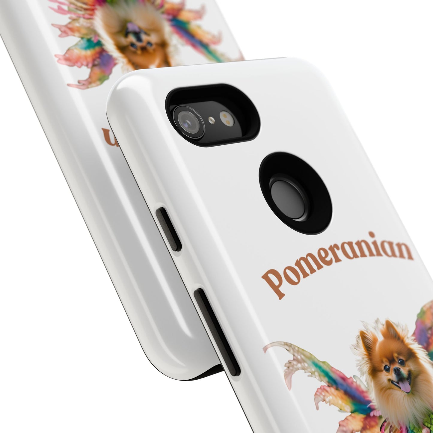 Pomeranian Winged Dog Phone Case – Cute Dog Lover Accessory