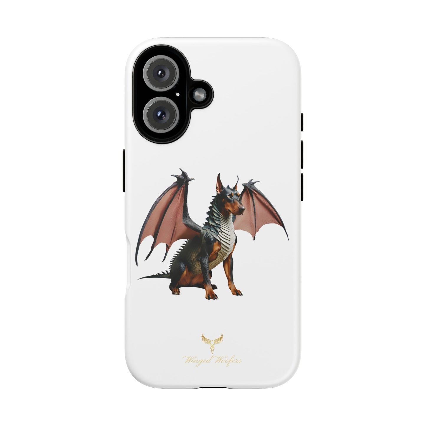 Mythical Doberman Pinscher Dragon Phone Case - Tough & Stylish Protection