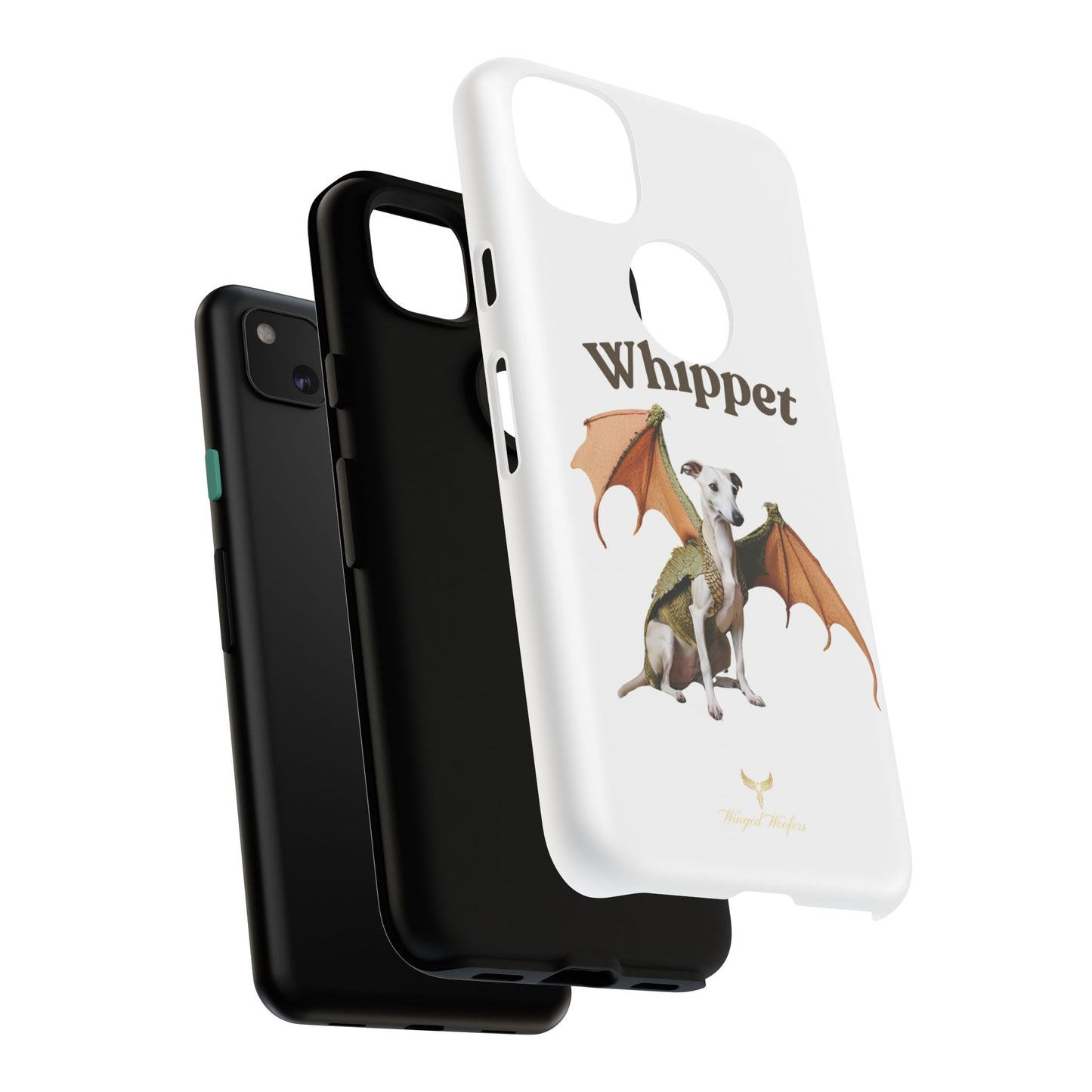 Whippet Dragon Phone Case - Tough & Stylish Pet Accessory