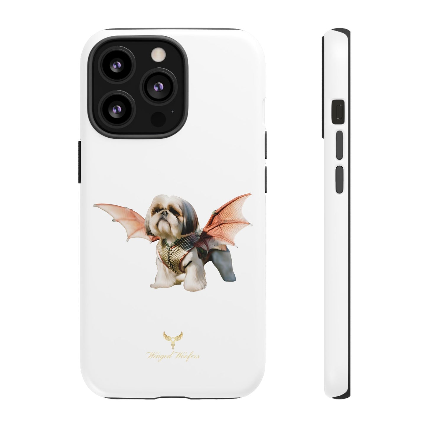 Fantasy Shih Tzu with Dragon Wings Pet Phone Case – Tough Cases for Dog Lovers