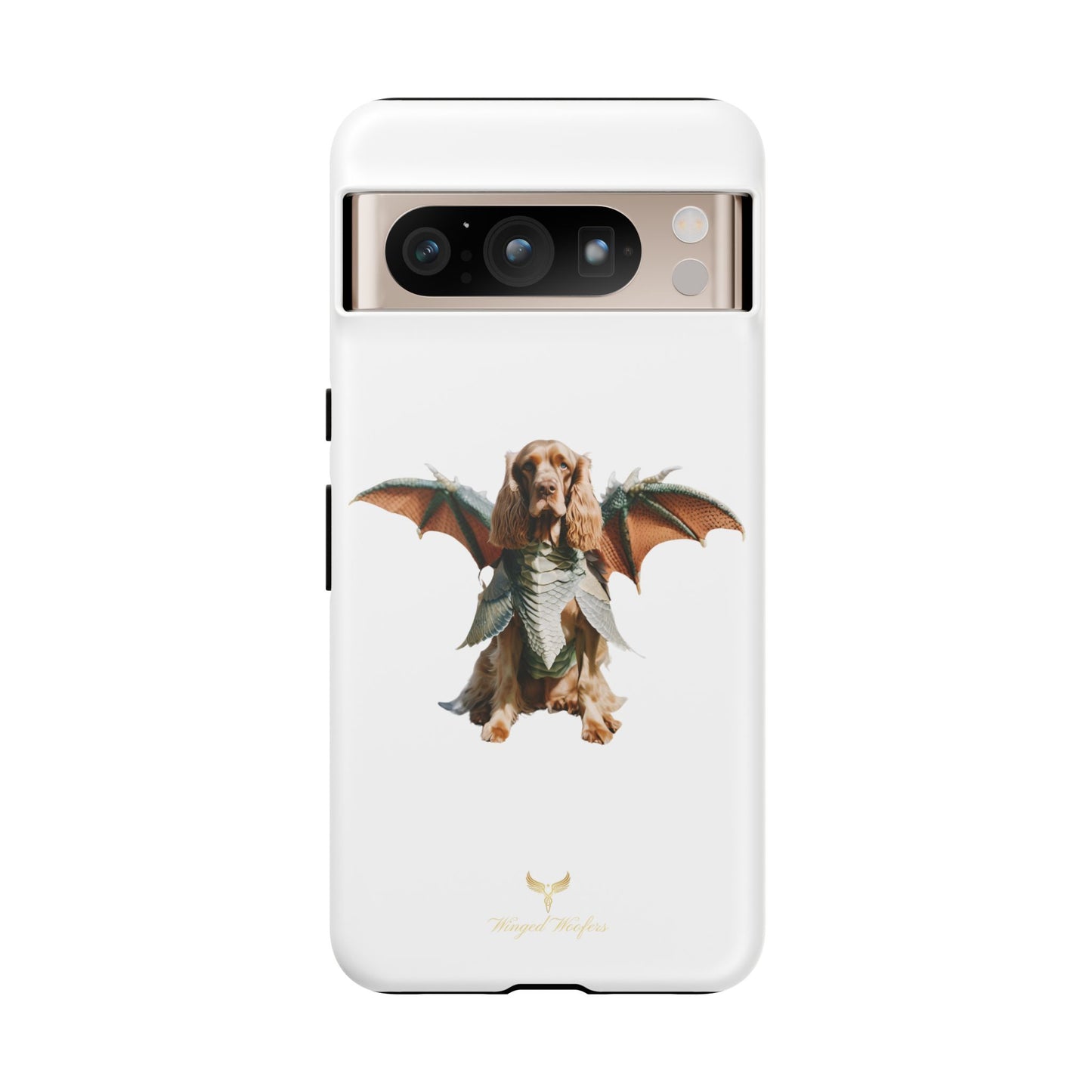 Dragon Wing Cocker Spaniel Dog Phone Case - Tough Cases for Pet Lovers