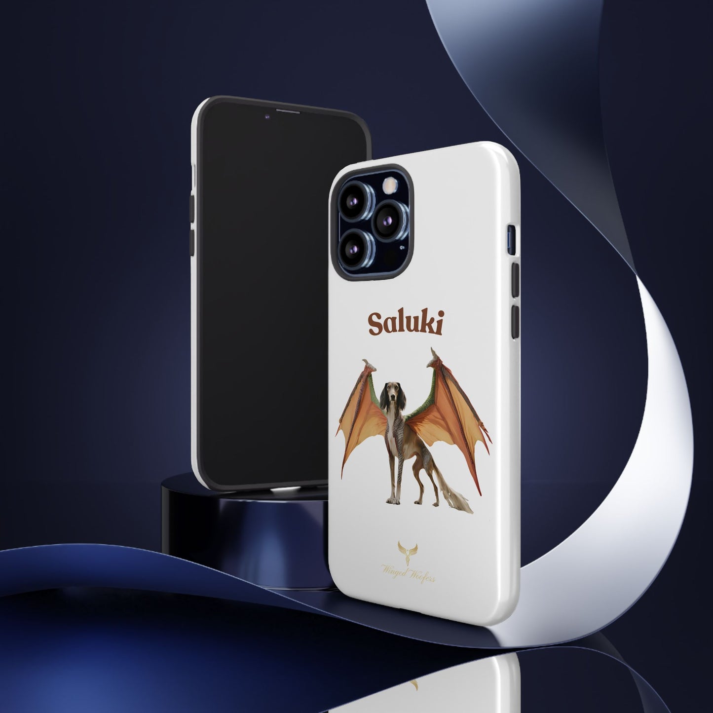 Saluki Dog Dragon Case - Tough Phone Case for Pet Lovers