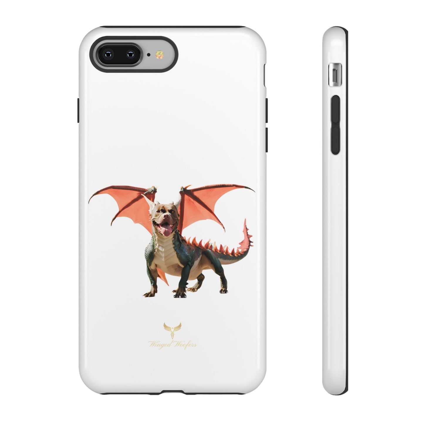 Tough Cases - Fierce Dragon Pitbull Phone Case | Unique Animal Design | Perfect Gift for Animal Lovers