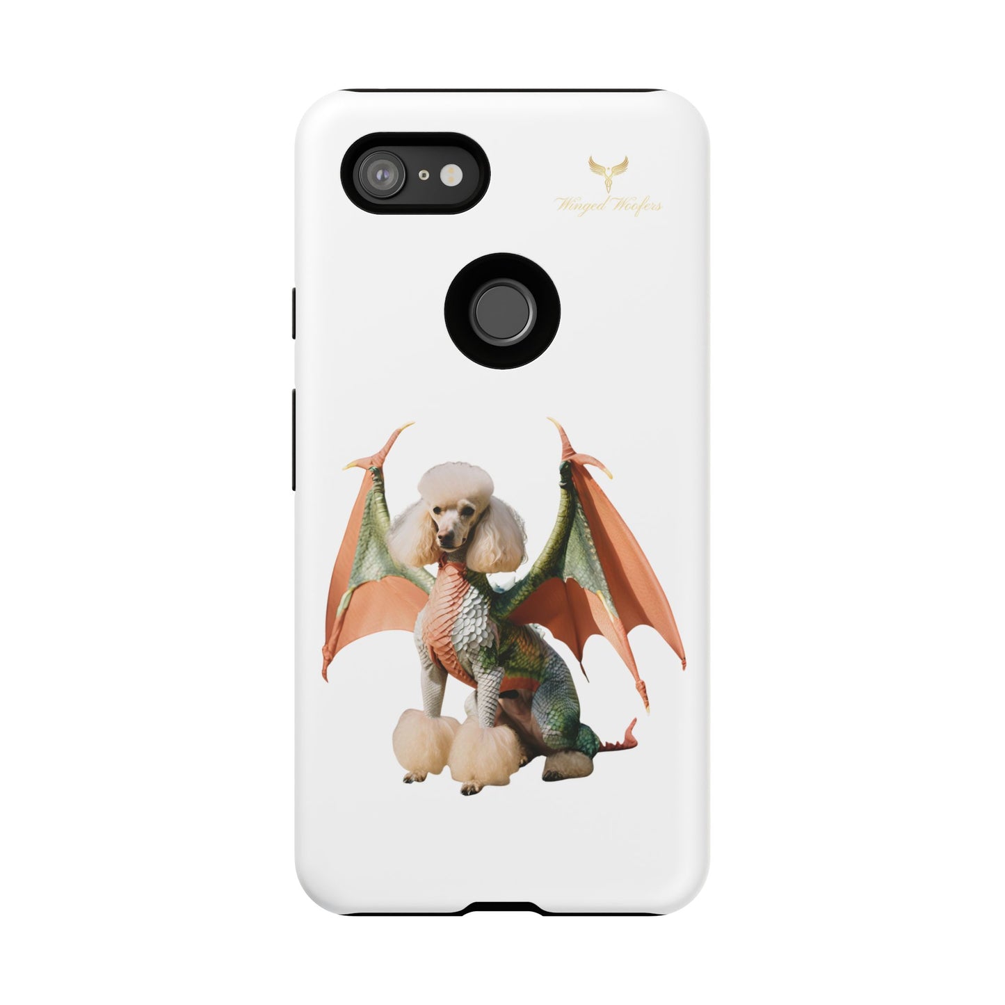 Unique Dragon Poodle Phone Case - Tough Cases for Pet Lovers