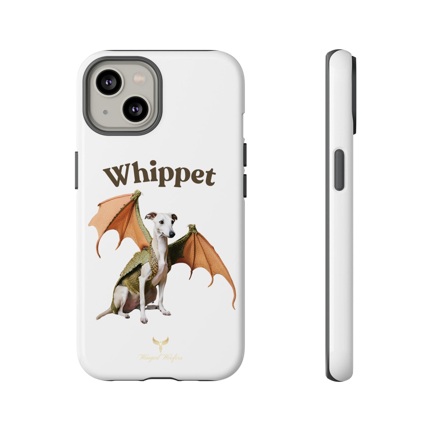 Whippet Dragon Phone Case - Tough & Stylish Pet Accessory