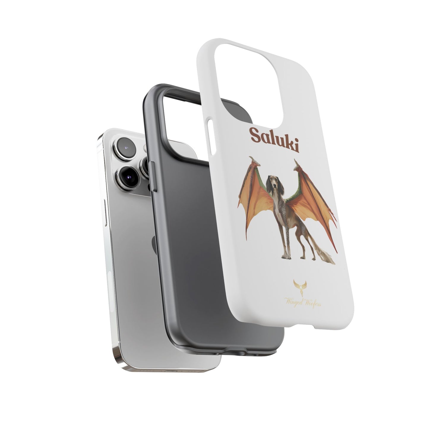 Saluki Dog Dragon Case - Tough Phone Case for Pet Lovers