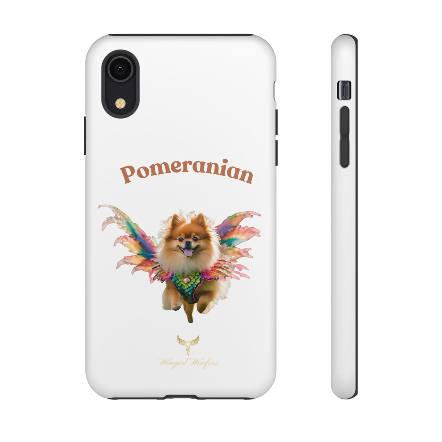 Pomeranian Winged Dog Phone Case – Cute Dog Lover Accessory