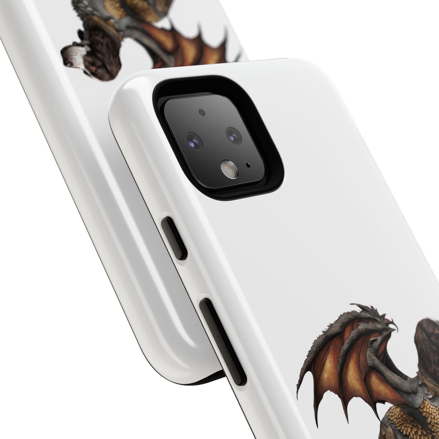 Fantasy Springer Spaniel as a Dragon Phone Case - Tough Cases for Pet Lovers