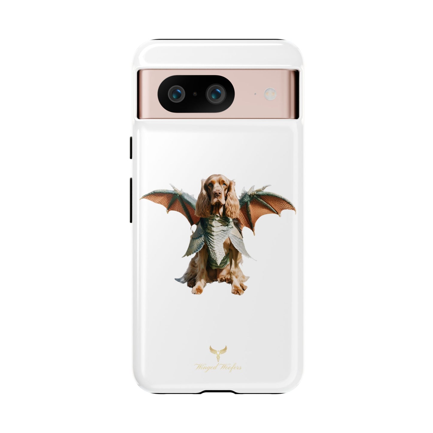 Dragon Wing Cocker Spaniel Dog Phone Case - Tough Cases for Pet Lovers