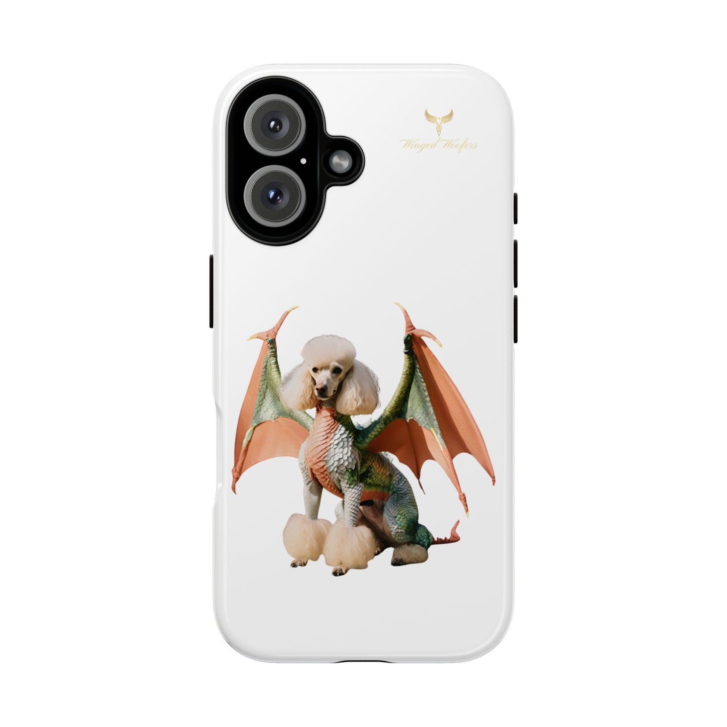 Unique Dragon Poodle Phone Case - Tough Cases for Pet Lovers