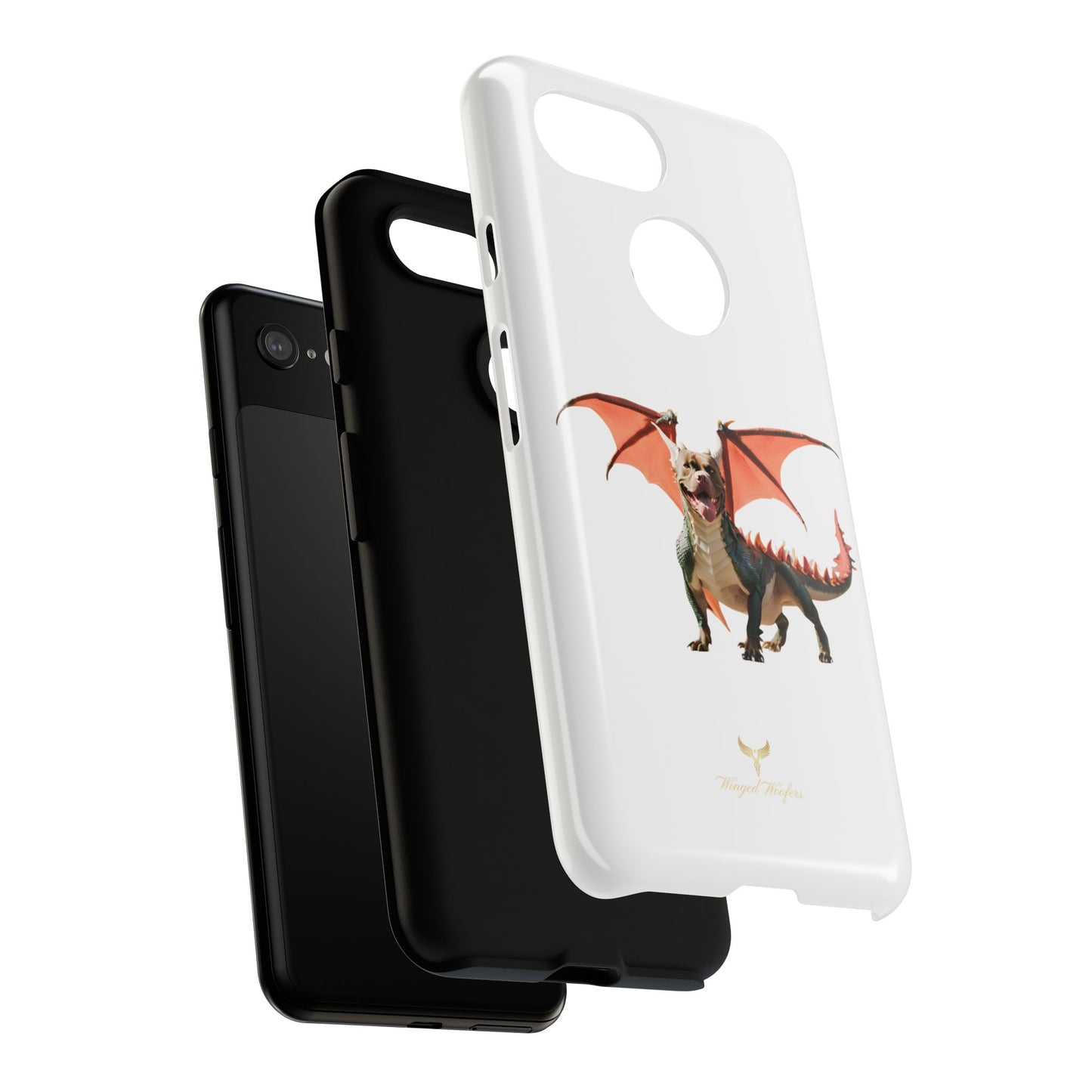 Tough Cases - Fierce Dragon Pitbull Phone Case | Unique Animal Design | Perfect Gift for Animal Lovers