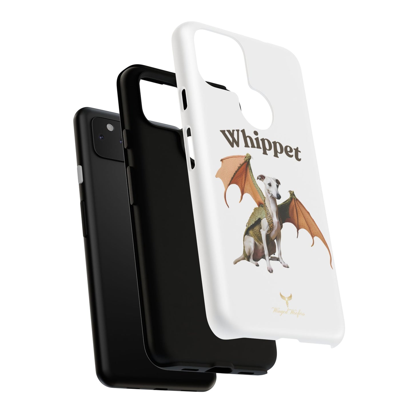 Whippet Dragon Phone Case - Tough & Stylish Pet Accessory