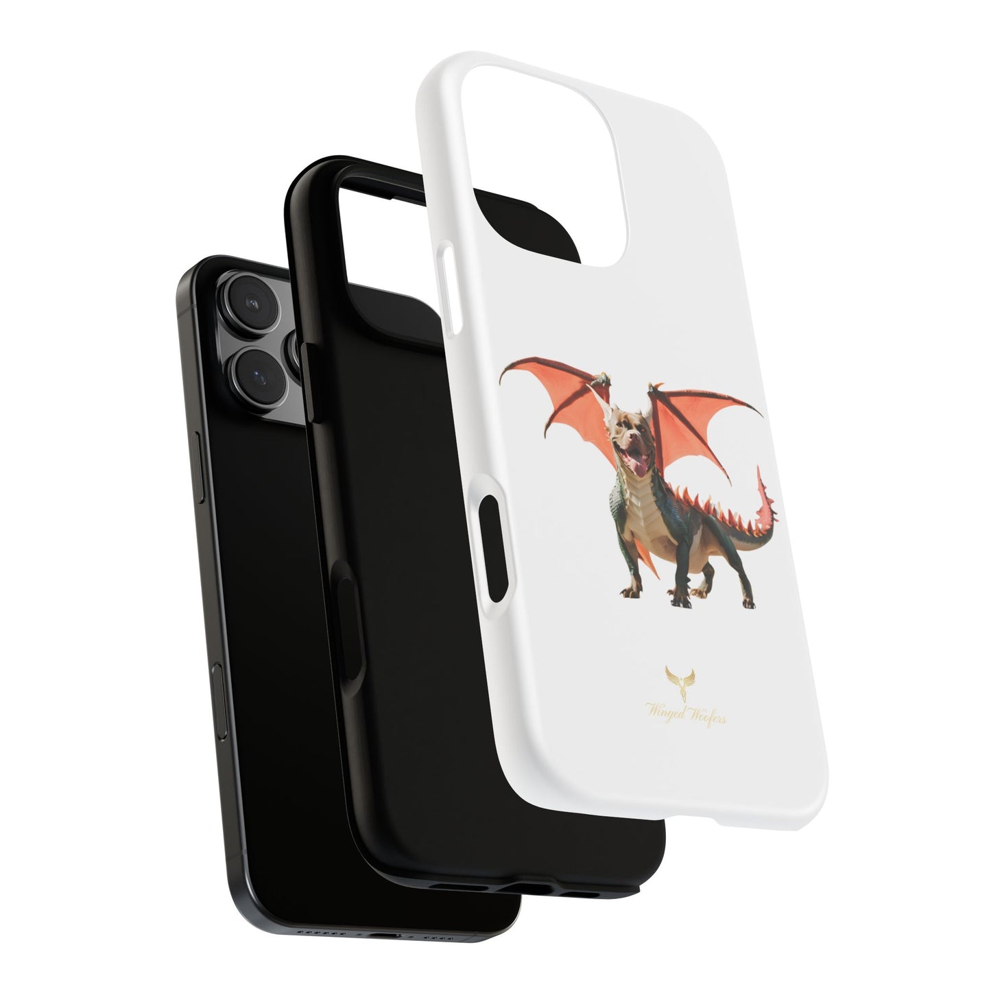 Tough Cases - Fierce Dragon Pitbull Phone Case | Unique Animal Design | Perfect Gift for Animal Lovers