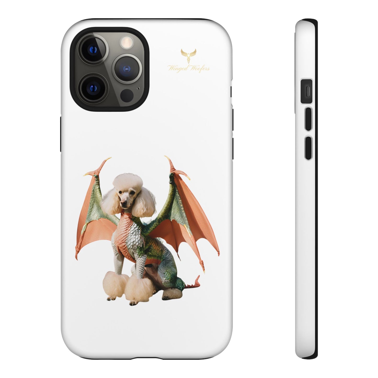 Unique Dragon Poodle Phone Case - Tough Cases for Pet Lovers