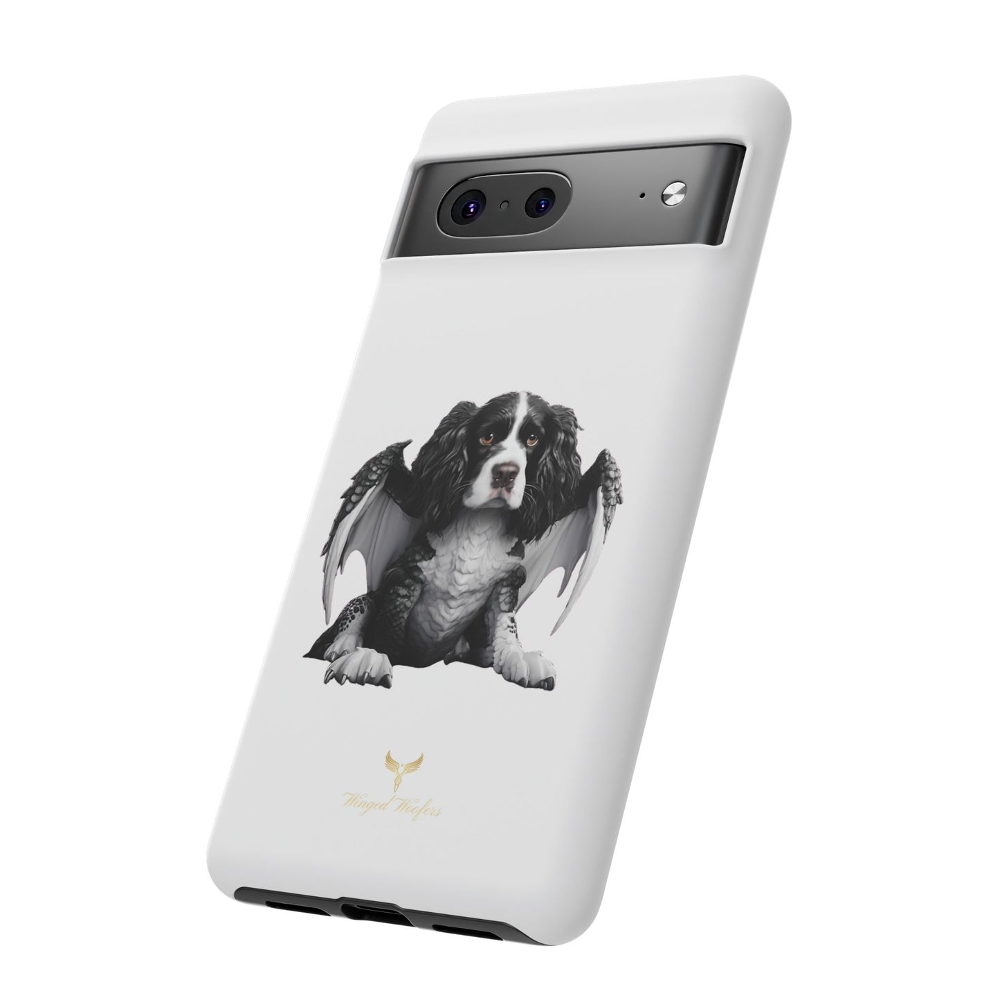 Springer Spaniel Puppy Dragon Winged Dog Phone Case - Tough Cases for Pet Lovers