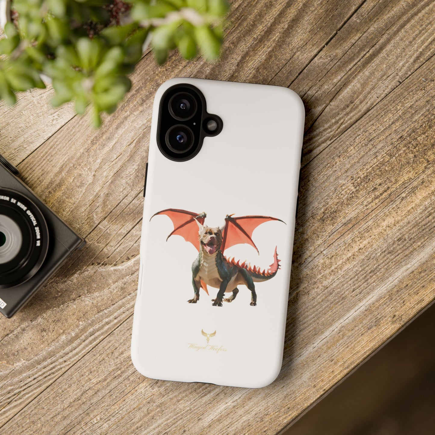 Tough Cases - Fierce Dragon Pitbull Phone Case | Unique Animal Design | Perfect Gift for Animal Lovers