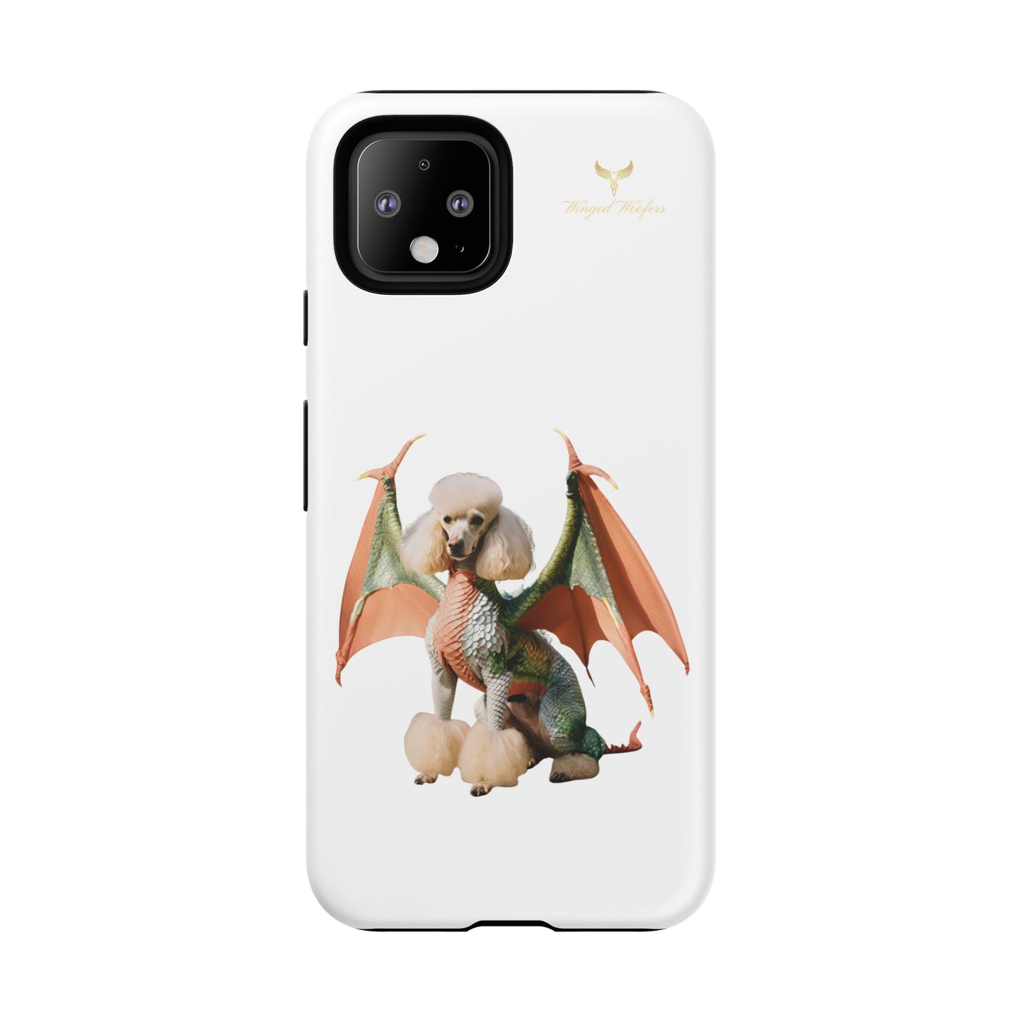 Unique Dragon Poodle Phone Case - Tough Cases for Pet Lovers