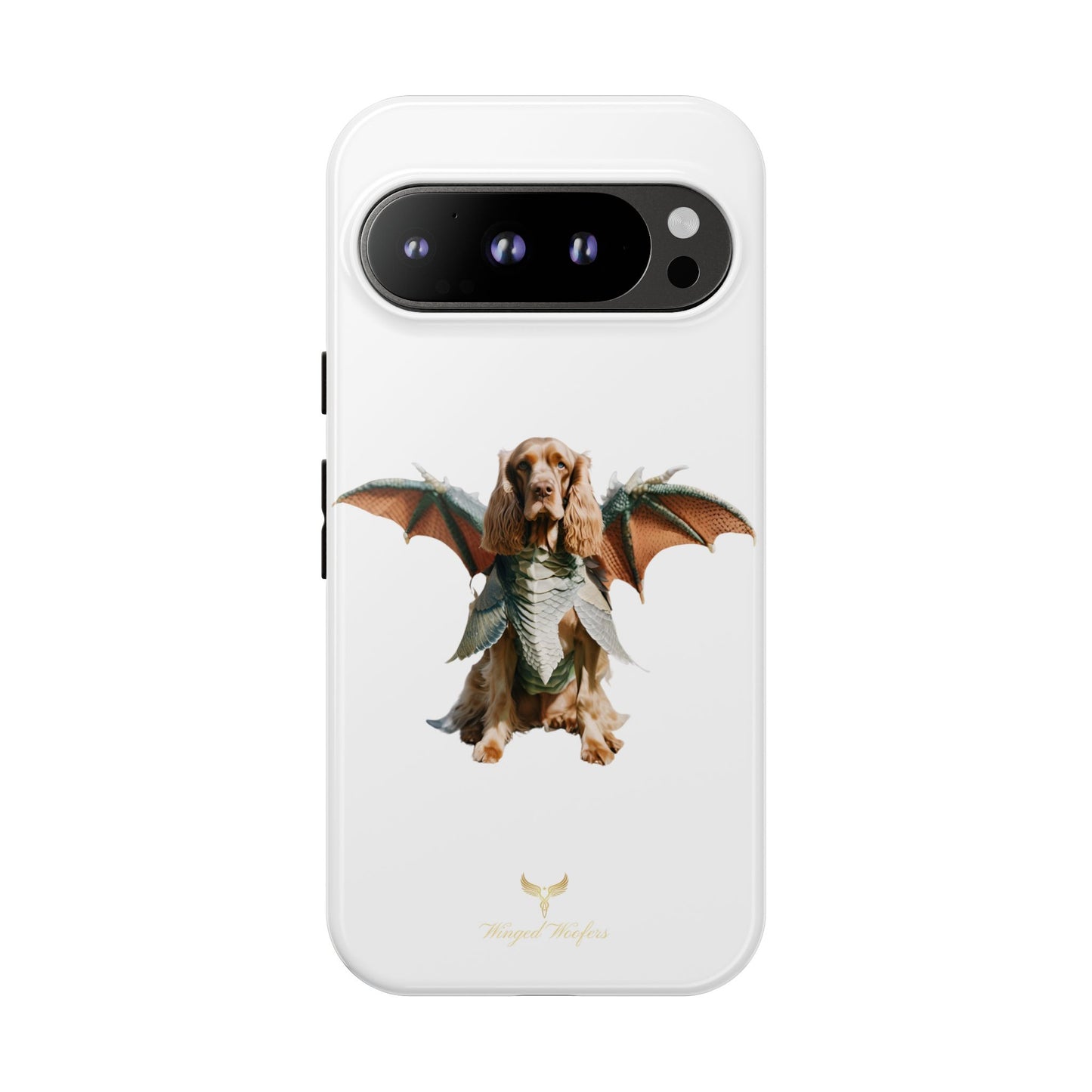 Dragon Wing Cocker Spaniel Dog Phone Case - Tough Cases for Pet Lovers