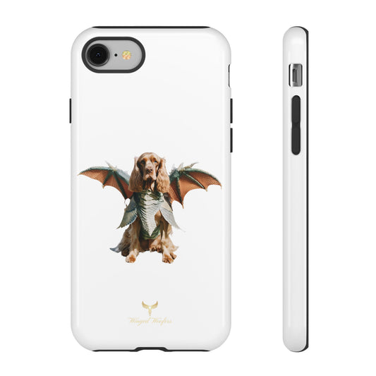 Dragon Wing Cocker Spaniel Dog Phone Case - Tough Cases for Pet Lovers