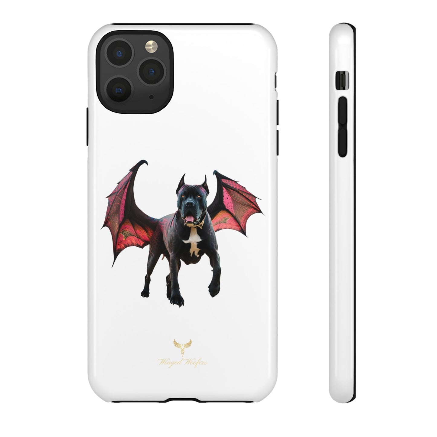 Flying Cane Corso Dog Phone Case - Tough Cases for Pet Lovers