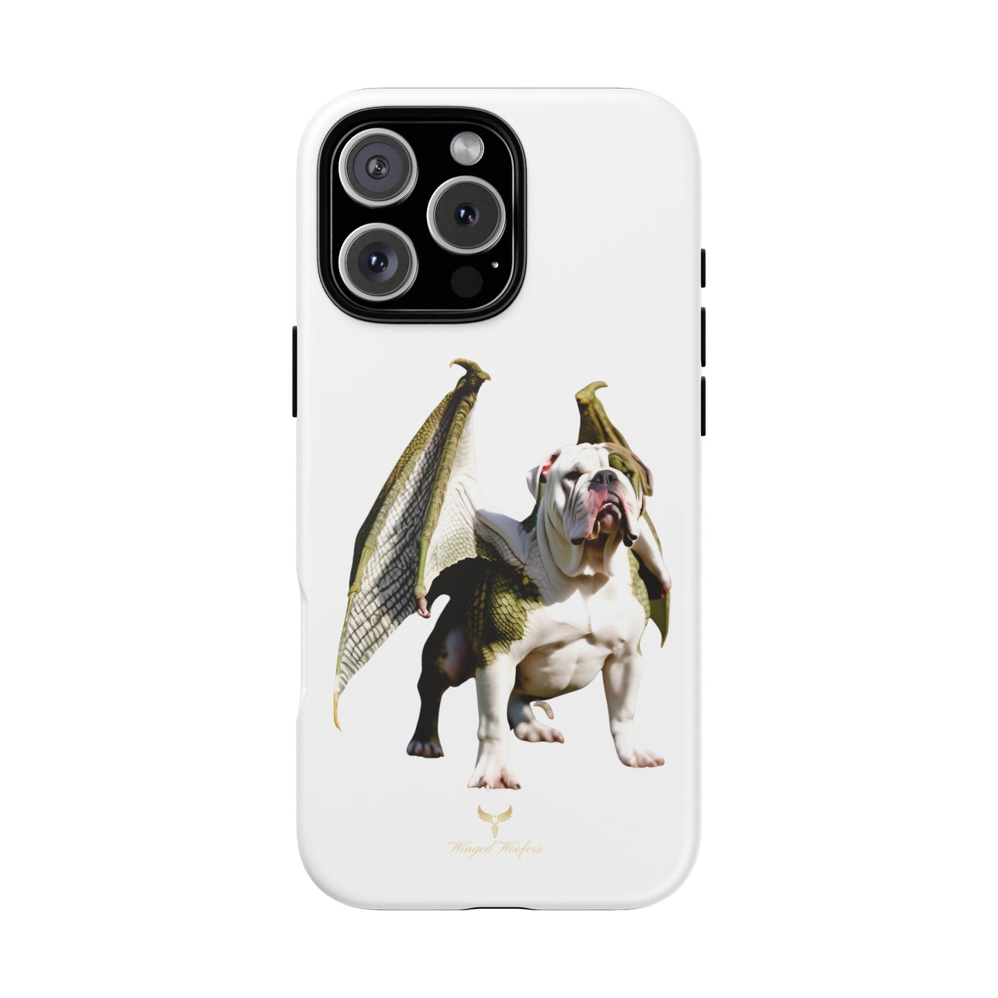 English Bulldog Dragon Phone Case - Tough & Unique Design