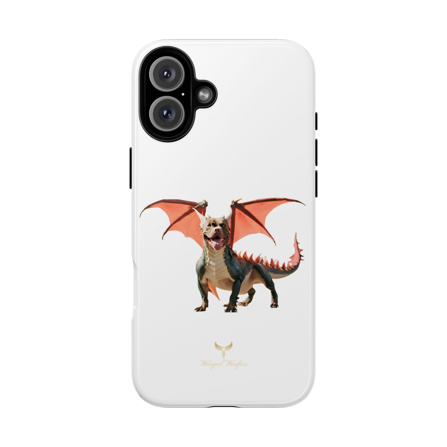 Tough Cases - Fierce Dragon Pitbull Phone Case | Unique Animal Design | Perfect Gift for Animal Lovers