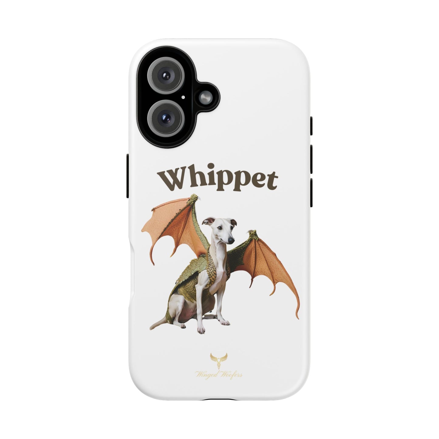 Whippet Dragon Phone Case - Tough & Stylish Pet Accessory