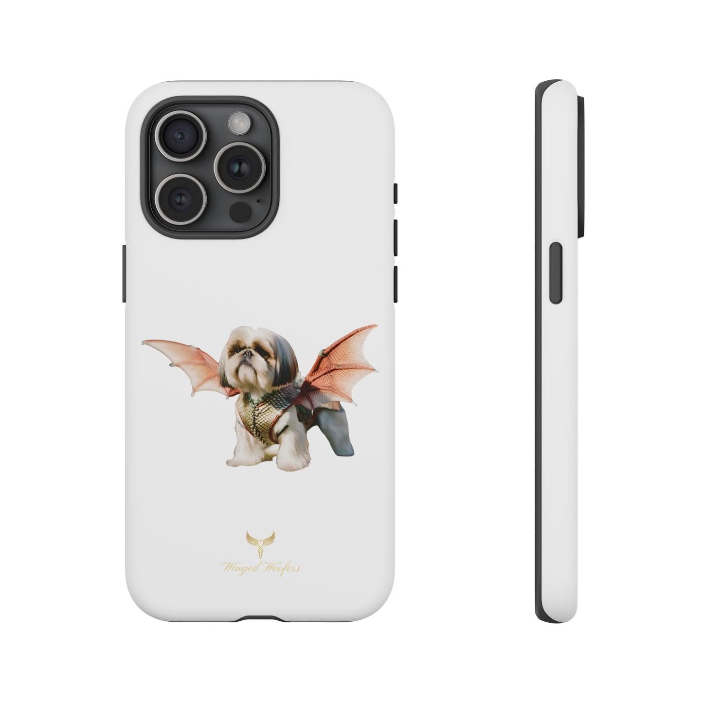 Fantasy Shih Tzu with Dragon Wings Pet Phone Case – Tough Cases for Dog Lovers