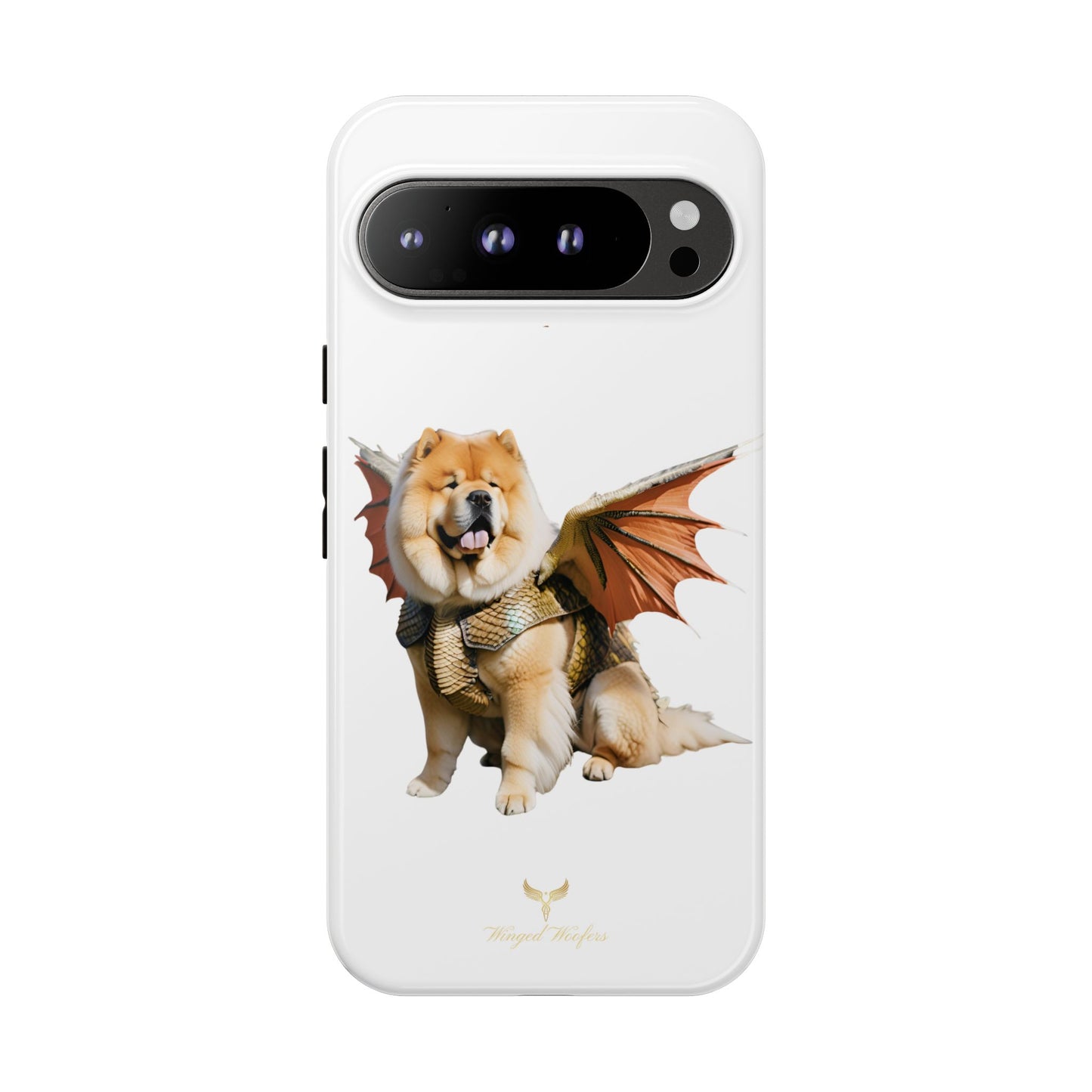 Funny Dragon Chow Chow Dog Phone Case - Tough Cases for Pet Lovers