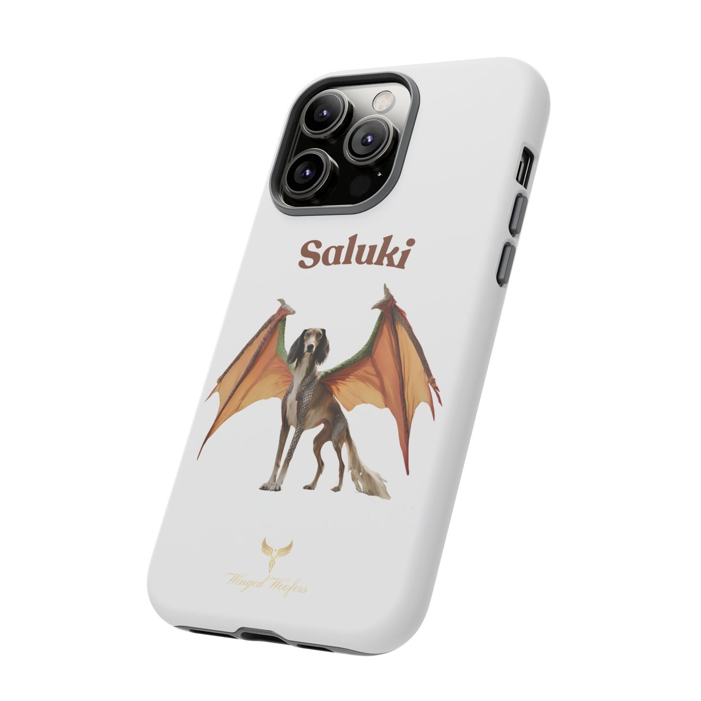 Saluki Dog Dragon Case - Tough Phone Case for Pet Lovers