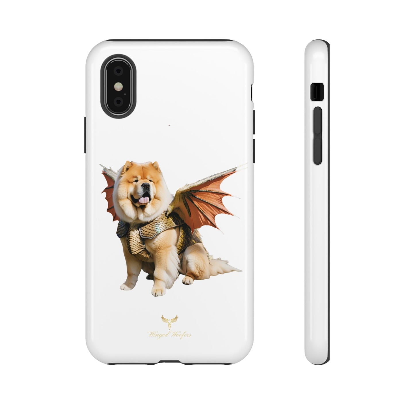 Funny Dragon Chow Chow Dog Phone Case - Tough Cases for Pet Lovers