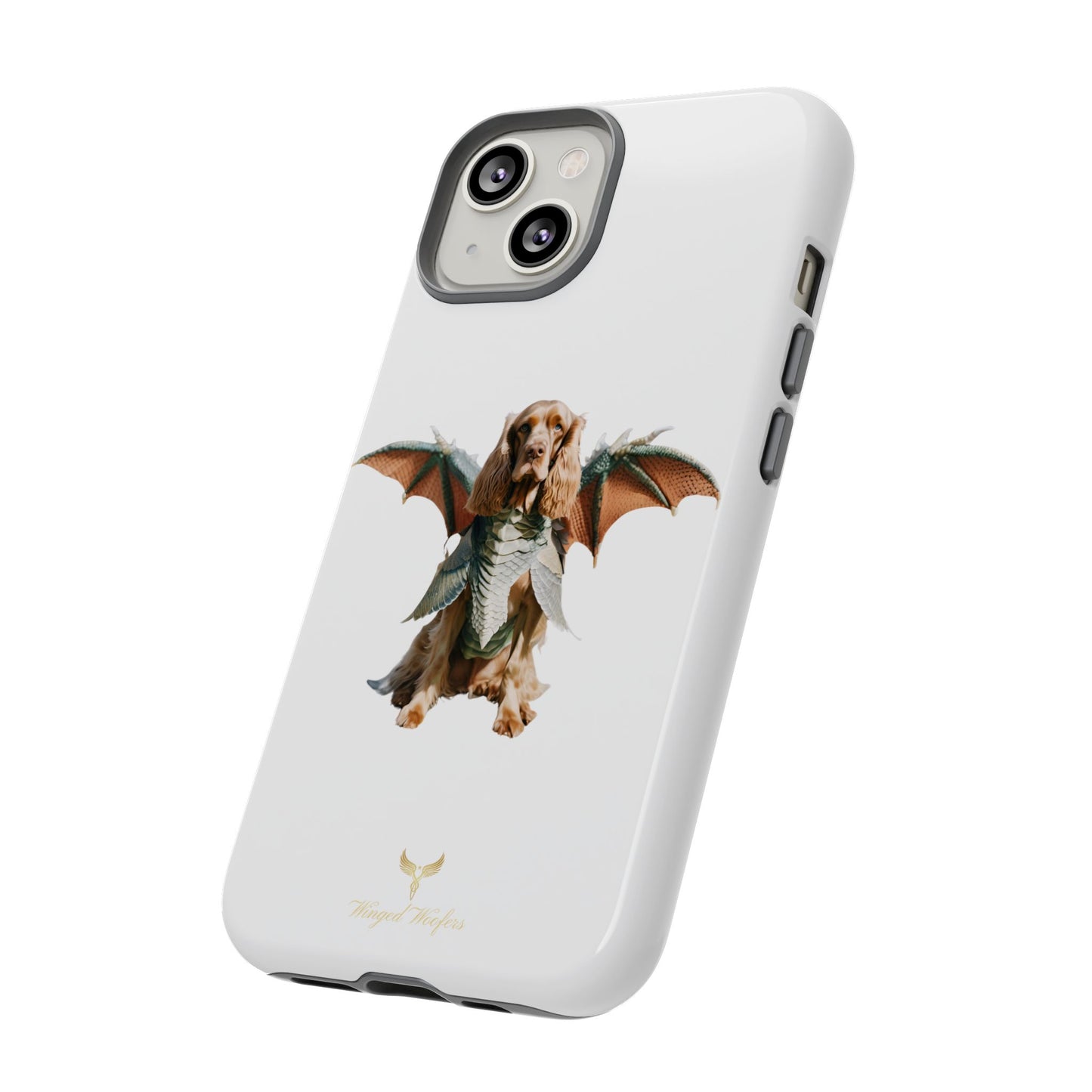 Dragon Wing Cocker Spaniel Dog Phone Case - Tough Cases for Pet Lovers