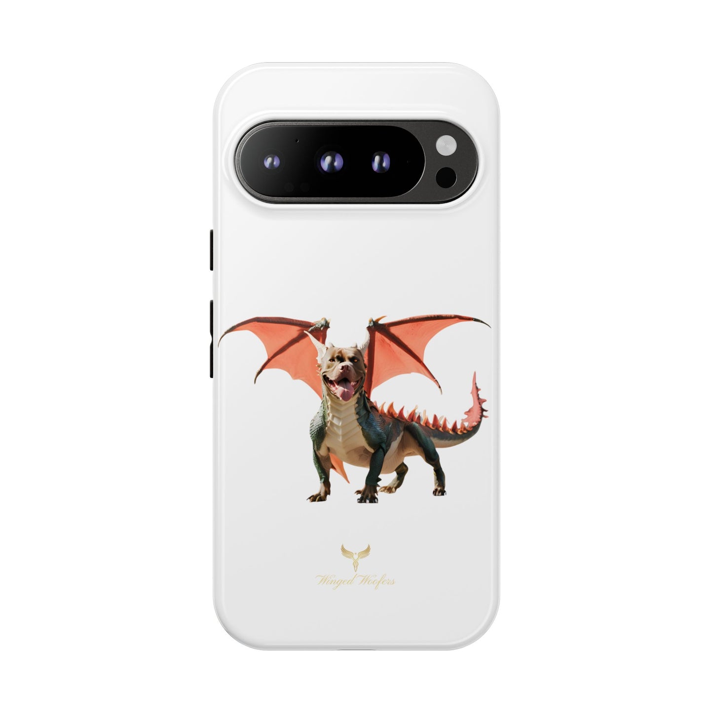 Tough Cases - Fierce Dragon Pitbull Phone Case | Unique Animal Design | Perfect Gift for Animal Lovers