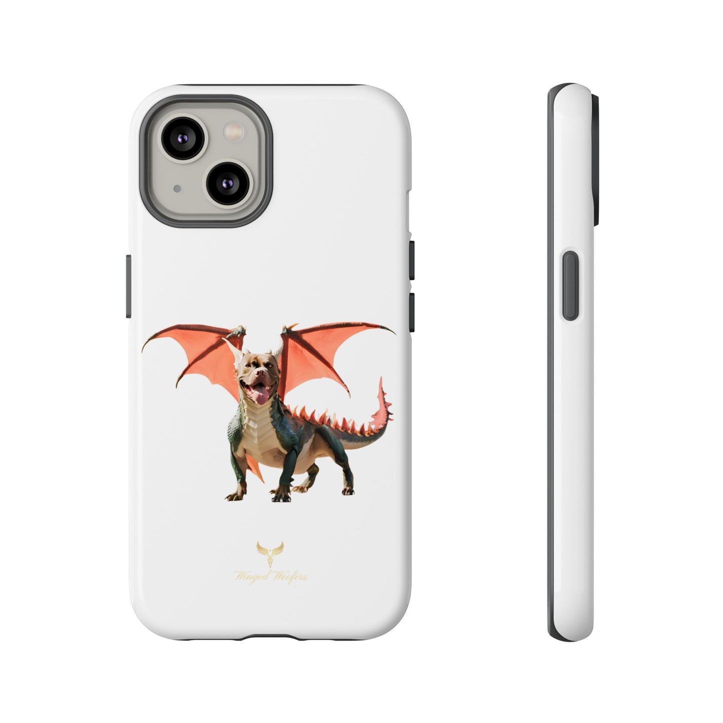 Tough Cases - Fierce Dragon Pitbull Phone Case | Unique Animal Design | Perfect Gift for Animal Lovers