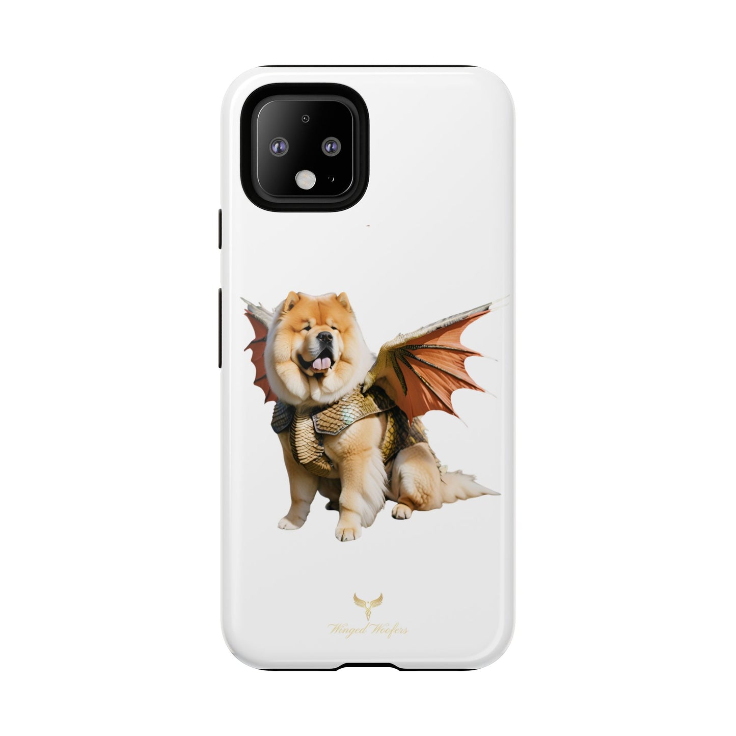 Funny Dragon Chow Chow Dog Phone Case - Tough Cases for Pet Lovers