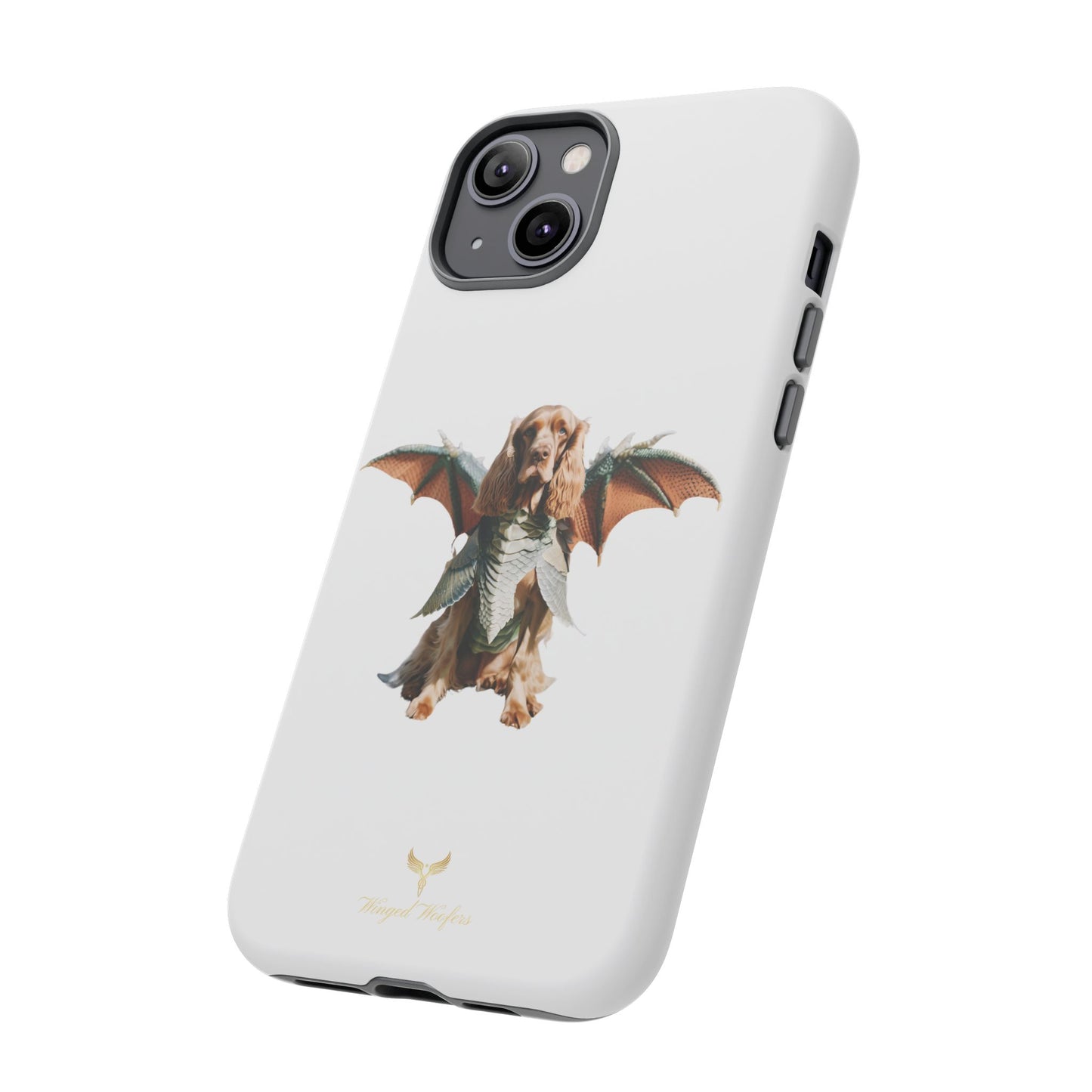 Dragon Wing Cocker Spaniel Dog Phone Case - Tough Cases for Pet Lovers