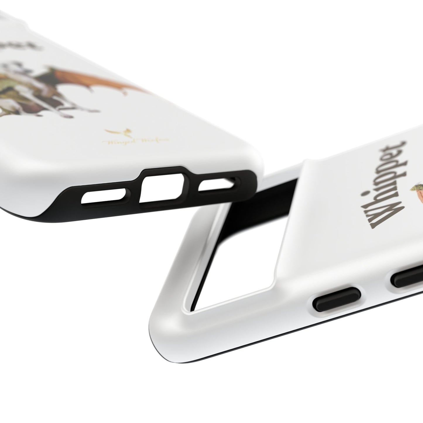 Whippet Dragon Phone Case - Tough & Stylish Pet Accessory